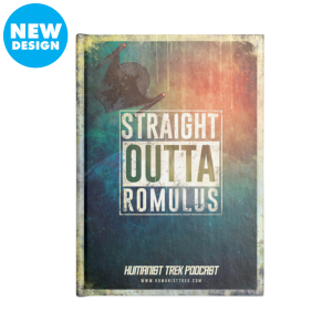 Straight Outta Romulus Lined Notebook by Humanist Trek Podcast