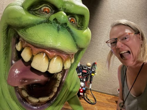Slimer from Ghostbusters