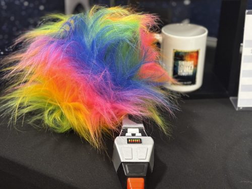Bjo Tribble got ahold of a phaser. TAKE COVER!